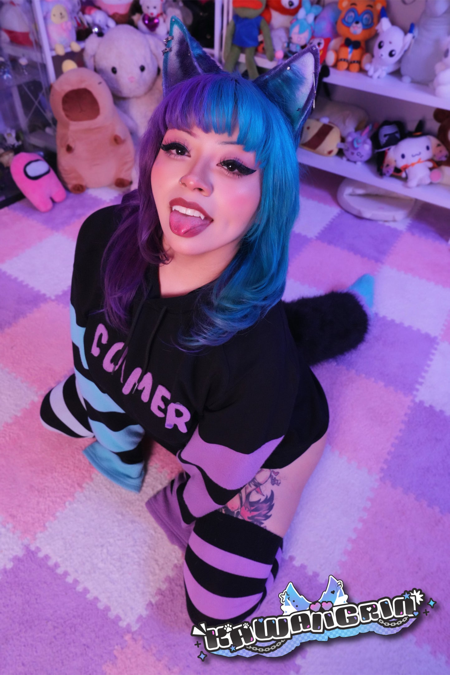 KawaiiGrin Face Fuck wif Fangz