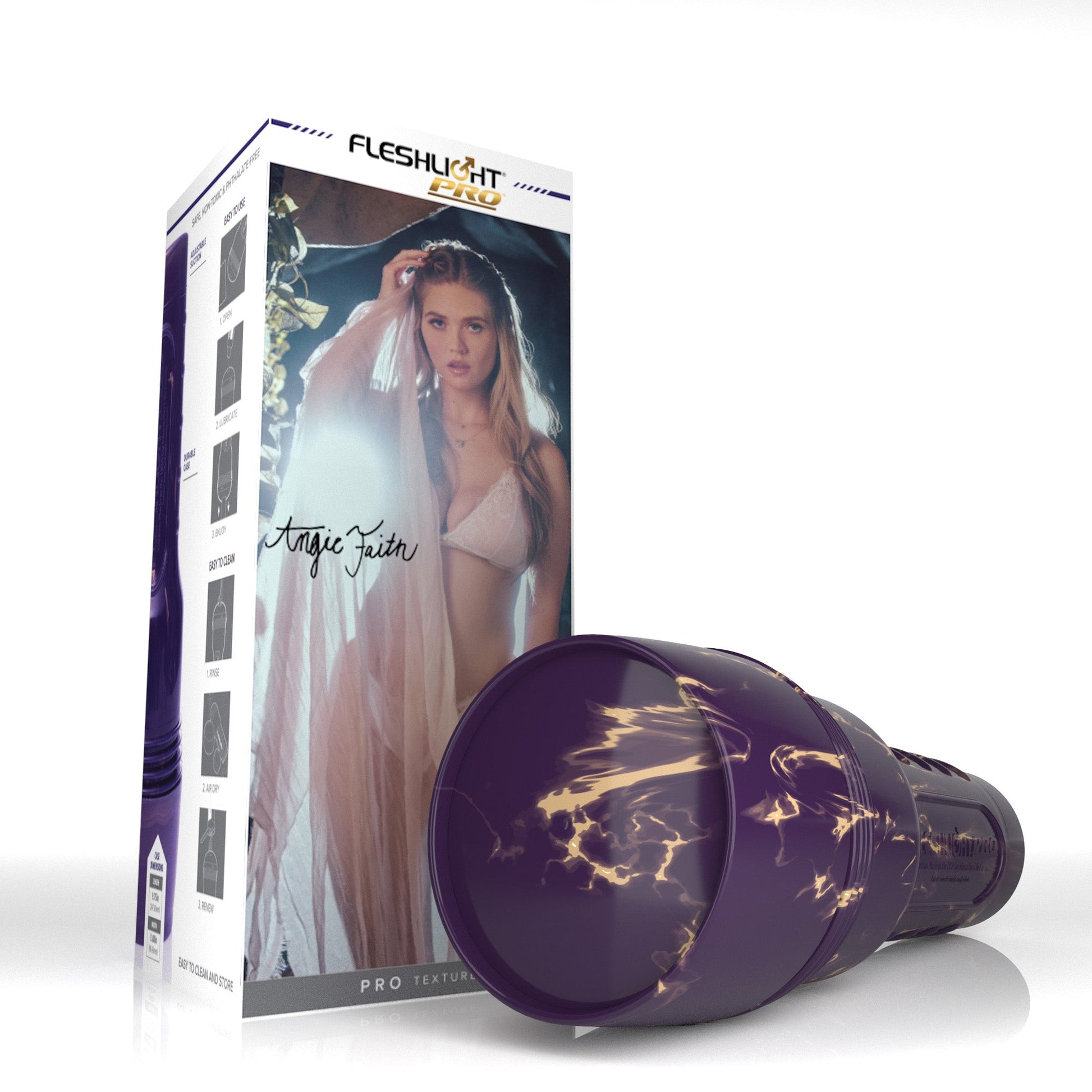 Fleshlight Pro Angie Faith Lady Stroker Allure 150